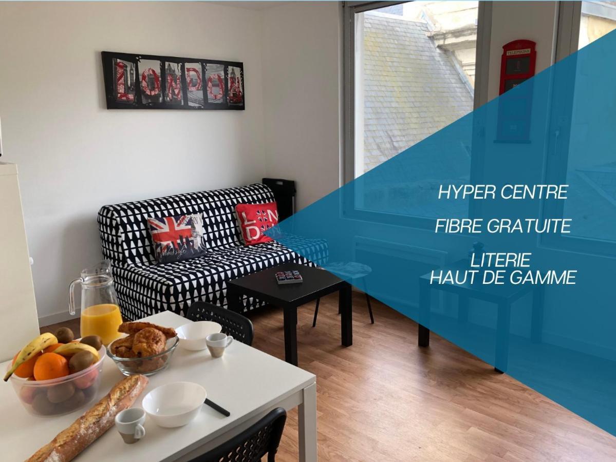 Appartamento Hyper Centre - Wifi Fibre Gratuit - Jergweloh - Le Londonien Caen Esterno foto